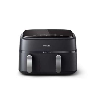 Philips Dual Basket Airfryer NA351/00 3000 Series Power 2750 W Capacity 9 L Rapid Air technology Black