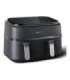 Philips Dual Basket Airfryer NA351/00 3000 Series Power 2750 W Capacity 9 L Rapid Air technology Black