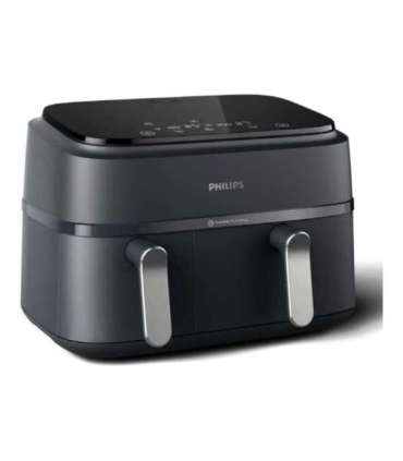 Philips Dual Basket Airfryer NA351/00 3000 Series Power 2750 W Capacity 9 L Rapid Air technology Black