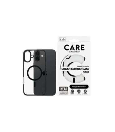 CARE by PanzerGlass Case Flagship Urban Combat Back protection Apple iPhone 16 Plus Recycled plastic |