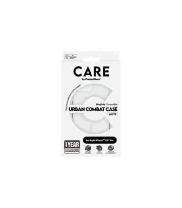CARE Flagship Case Back cover Apple iPhone 16 Pro Max Recycled plastic White MagSafe