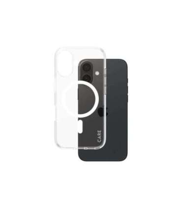 CARE Flagship Case Back cover Apple iPhone 16 Recycled plastic White MagSafe