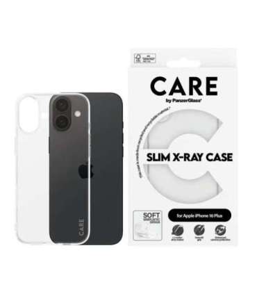 CARE by PanzerGlass Case Fashion X-Ray Soft Basic Back protection Apple iPhone 16 Plus Recycled plastic |