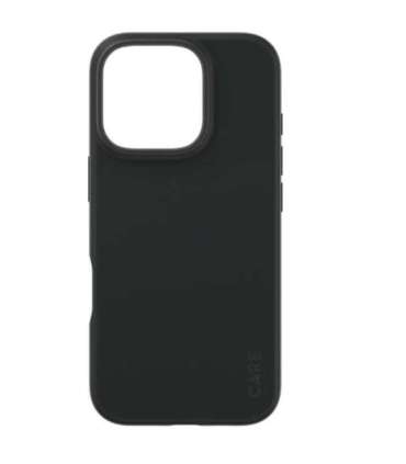 CARE Fashionable Case Back cover Apple iPhone 16 PRO Recycled plastic Black