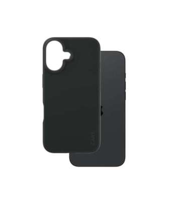 CARE Fashionable Case Back cover Apple iPhone 16 Recycled plastic Black