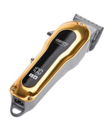 Camry Hair clipper with LCD display CR 2844 Cordless Number of length steps 4 Gold