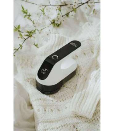 Adler Lint remover LCD AD 9618 White/Black Rechargeable battery