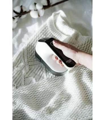 Adler Lint remover LCD AD 9618 White/Black Rechargeable battery