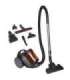 Adler Cyclone Vacuum Cleaner AD 7065 Bagless Power 700 W Dust capacity 1.6 L Black/Red
