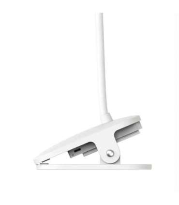 ColorWay LED Table Lamp Flexible and Clip 2 with Built-in Battery CW-DL10FCB-W