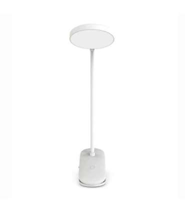 ColorWay LED Table Lamp Flexible and Clip 2 with Built-in Battery CW-DL10FCB-W