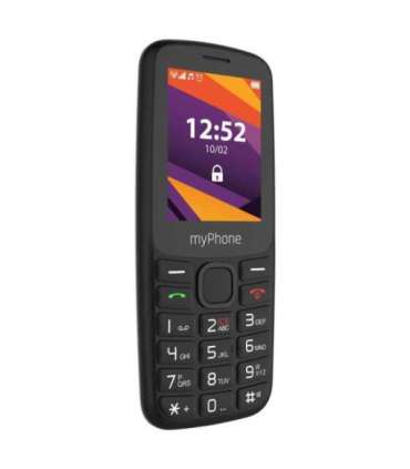 myPhone 6410 LTE Black 2.4 " TFT 64 MB 128 MB Dual SIM Nano SIM USB version Type-C Built-in camera |