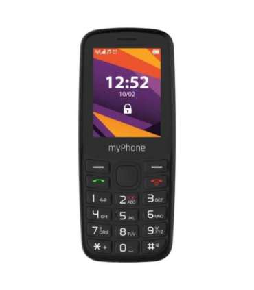 myPhone 6410 LTE Black 2.4 " TFT 64 MB 128 MB Dual SIM Nano SIM USB version Type-C Built-in camera |