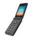 myPhone Flip LTE Black 2.8 " TFT 48 MB 128 MB 3G Bluetooth 2.1 USB version Type-C Built-in camera
