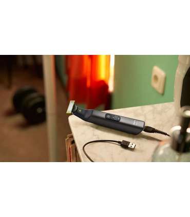 Philips Hair Trimmer for Face and Body QP6552/15 OneBlade Pro 360 Cordless Wet & Dry Number of length steps 20