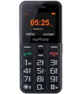 myPhone Halo Easy Black 1.77 " TFT 24 MB 32 MB Single SIM Bluetooth Main camera resolution 0.3 MP 1000