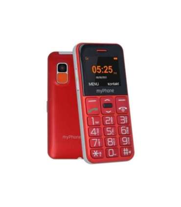 myPhone Halo Easy Red 1.77 " TFT 24 MB 32 MB Single SIM Bluetooth Main camera resolution 0.3 MP 1000