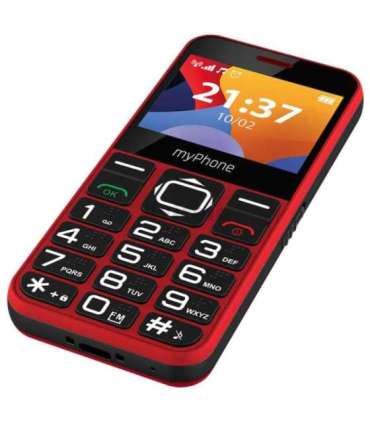 myPhone Halo 3 Red 2.31 " IPS 32 MB 32 MB Single SIM Main camera resolution 0.3 MP 1000 mAh