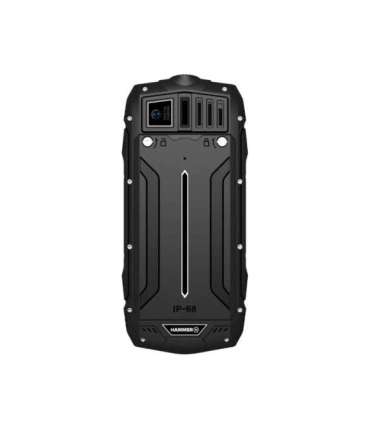 Hammer Rock Black 2.4 " TFT 32 MB 32 MB Dual SIM Bluetooth 3.0 Main camera resolution 0.3 MP 1800
