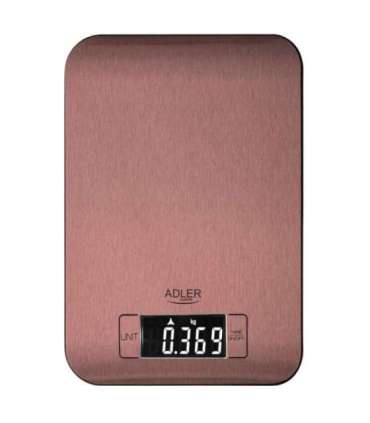 Adler Kitchen Scale AD 3183c Graduation 1 g Copper