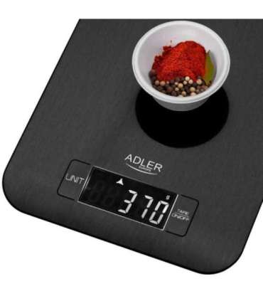 Adler Kitchen Scale AD 3183b Graduation 1 g Black