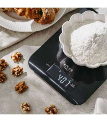 Adler Kitchen Scale AD 3183b Graduation 1 g Black