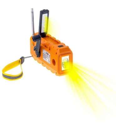 Adler Portable radio with flashlight AD 1197 Alarm function