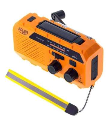 Adler Portable radio with flashlight AD 1197 Alarm function