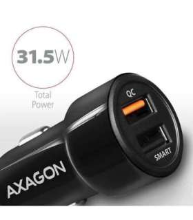 AXAGON Dual car charger, 31.5W PWC-QC5