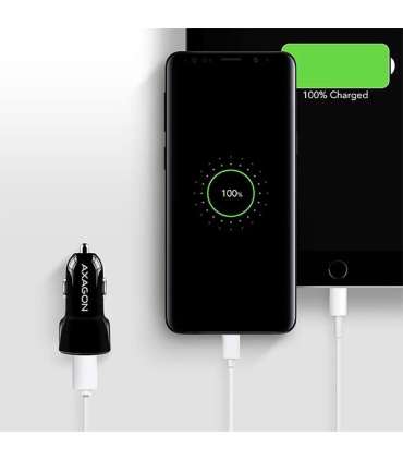 AXAGON Dual car charger, 31.5W PWC-QC5