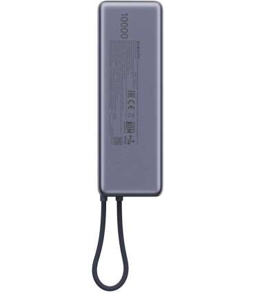 Xiaomi 165W Power Bank (Integrated Cable) 10000 mAh USB-C Gray