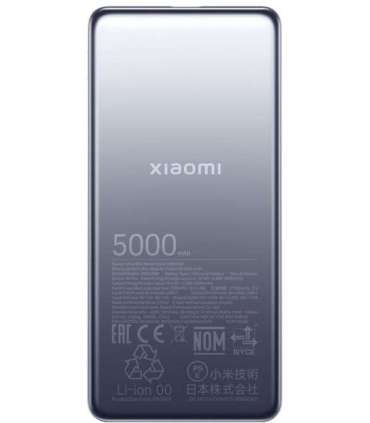 Xiaomi Ultra Slim Power Bank 5000 mAh USB-C Gray