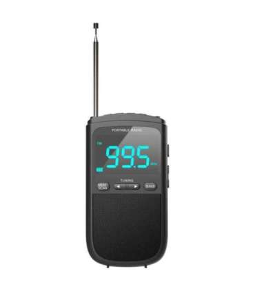 Camry Portable mini radio CR 1905 Alarm function Black