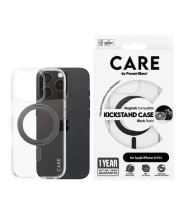 CARE Feature Case Back cover Apple iPhone 16 Pro Recycled plastic Transparent MagSafe