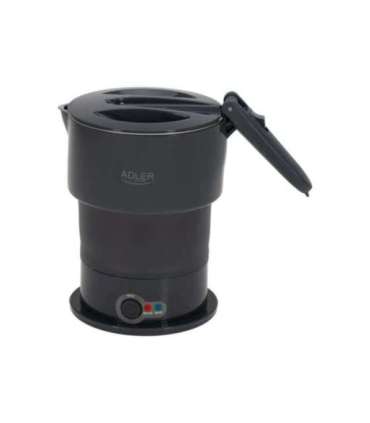 Adler Silicon Travel Kettle AD 1377 Travel Kettle 600 W 0.6 L Silicon Grey