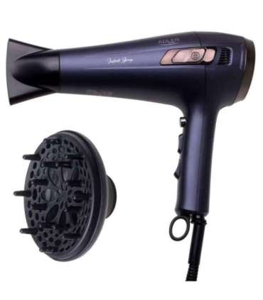 Adler Hair dryer with retractable power cord AD 2273 2000 W Number of temperature settings 3 Diffuser nozzle |