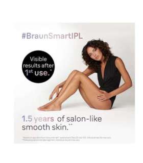 Braun IPL Epilator PL7147 Skin i·expert Number of power levels 10 White/Pink