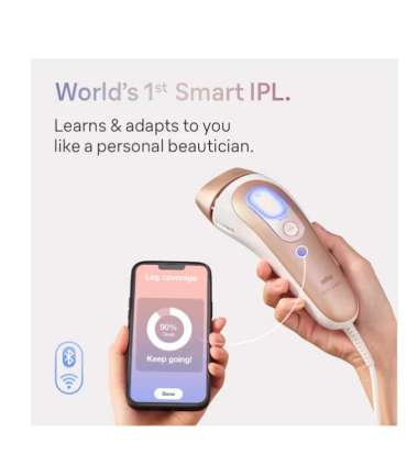 Braun IPL Epilator PL7147 Skin i·expert Number of power levels 10 White/Pink