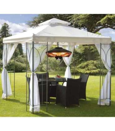 TunaBone Electric Ceiling Patio Heater TB2088-01 Patio heater 1500 W Black