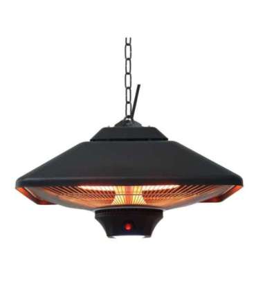 TunaBone Electric Ceiling Patio Heater TB2088-01 Patio heater 1500 W Black