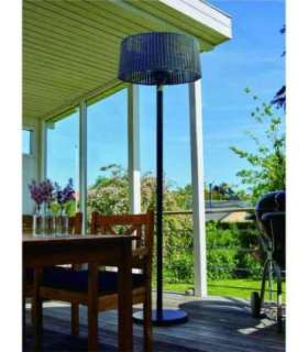 TunaBone Electric Standing Patio Heater, Double clear halogen heating lamps TB1821SH-01 Patio heater 2100 W |