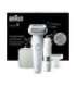 Braun Epilator SES9-341 Silk-épil 9 Operating time (max) 50 min Number of power levels 2 Wet & Dry White