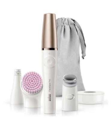 Braun Epilator with accessories SE912 FaceSpa Pro Number of power levels 1 Wet & Dry White