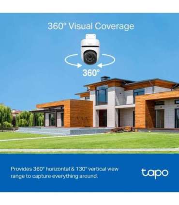 TP-LINK Pan/Tilt Security Wi-Fi Camera Tapo C510W Dome 3 MP 3.9mm IP65 H.264 MicroSD, up to 512 GB
