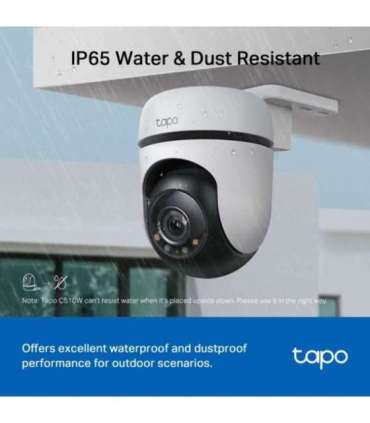 TP-LINK Pan/Tilt Security Wi-Fi Camera Tapo C510W Dome 3 MP 3.9mm IP65 H.264 MicroSD, up to 512 GB