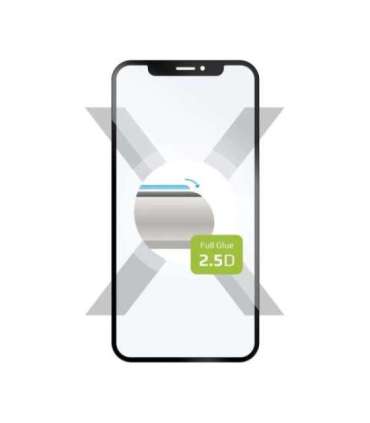 Fixed Screen Protector Xiaomi Redmi Note 14 4G/5G Tempered Glass Black Full Cover 2.5D