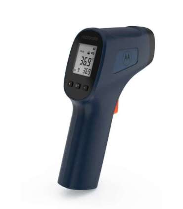 Motorola Infrared Thermometer TE 93 Memory function Measurement time 2 s Blue