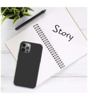 Fixed Story Back Cover Xiaomi Redmi Note 14 Pro+ 5G Rubberized Black