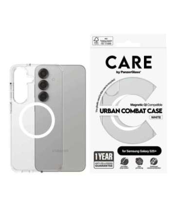 CARE Back protection Samsung Galaxy S25+ Recycled plastic White