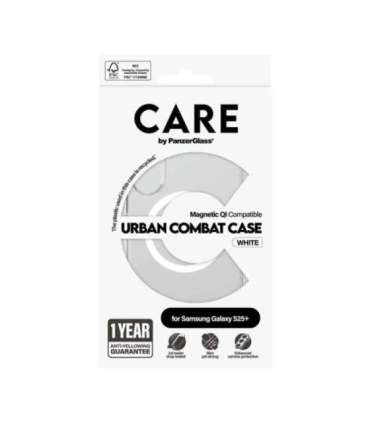 CARE Back protection Samsung Galaxy S25+ Recycled plastic White